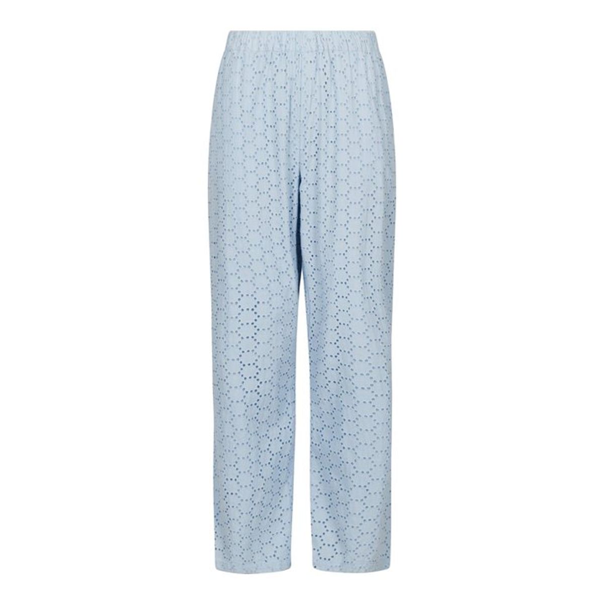 Neo Noir - Claira Broiderie Pants - Light Blue