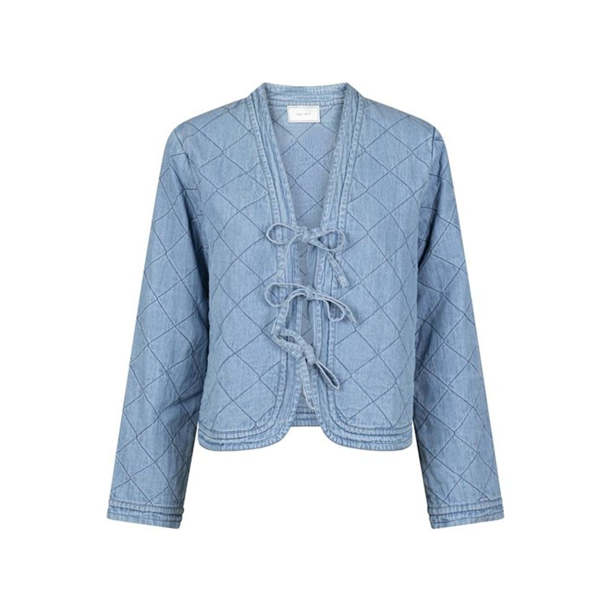 Neo Noir - Dubbie Denim Quilt Jacket - Blue