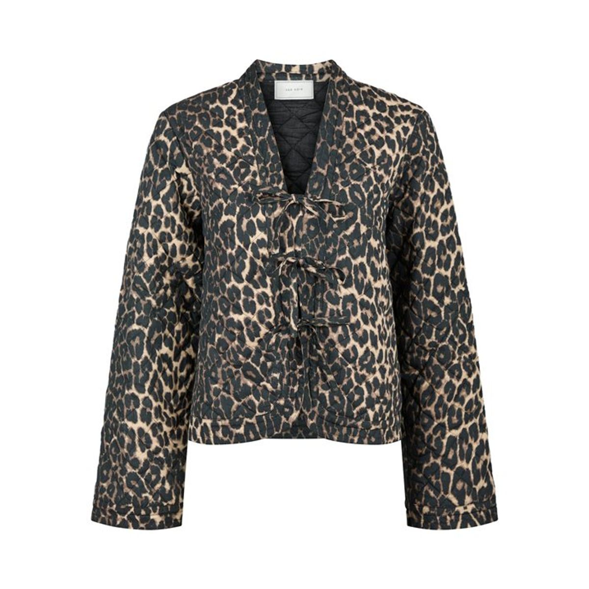 Neo Noir - Dubbie Leo Quilt Jacket - Leopard