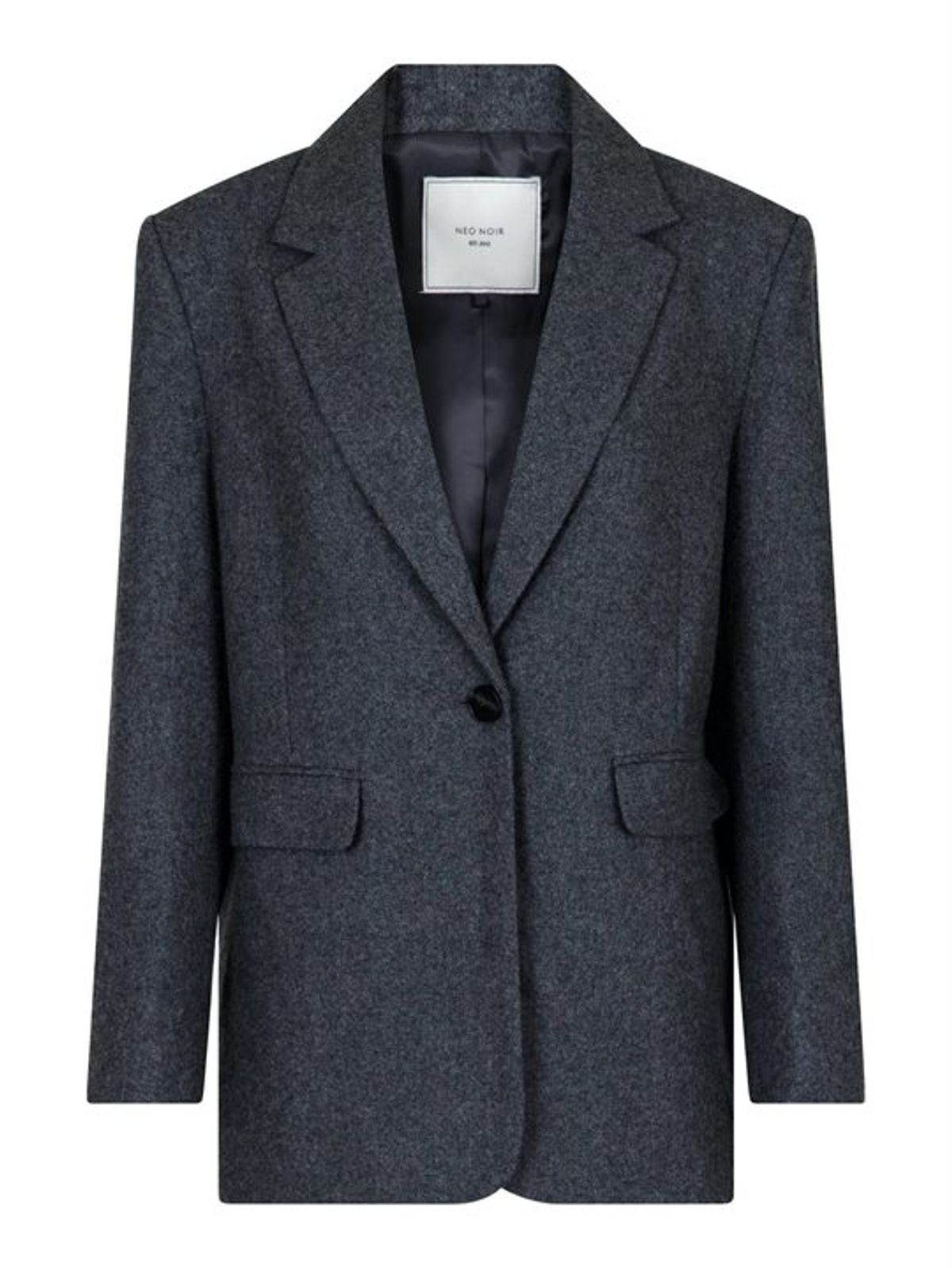 Neo Noir - Gaby Structure Blazer - Dark Grey