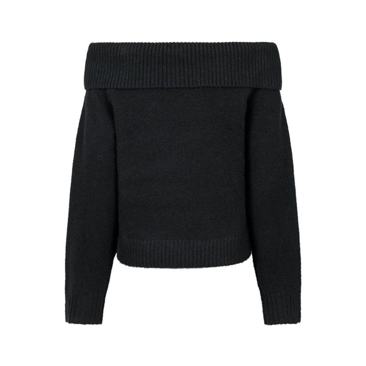 Neo Noir - Jane Knit Blouse - Sort