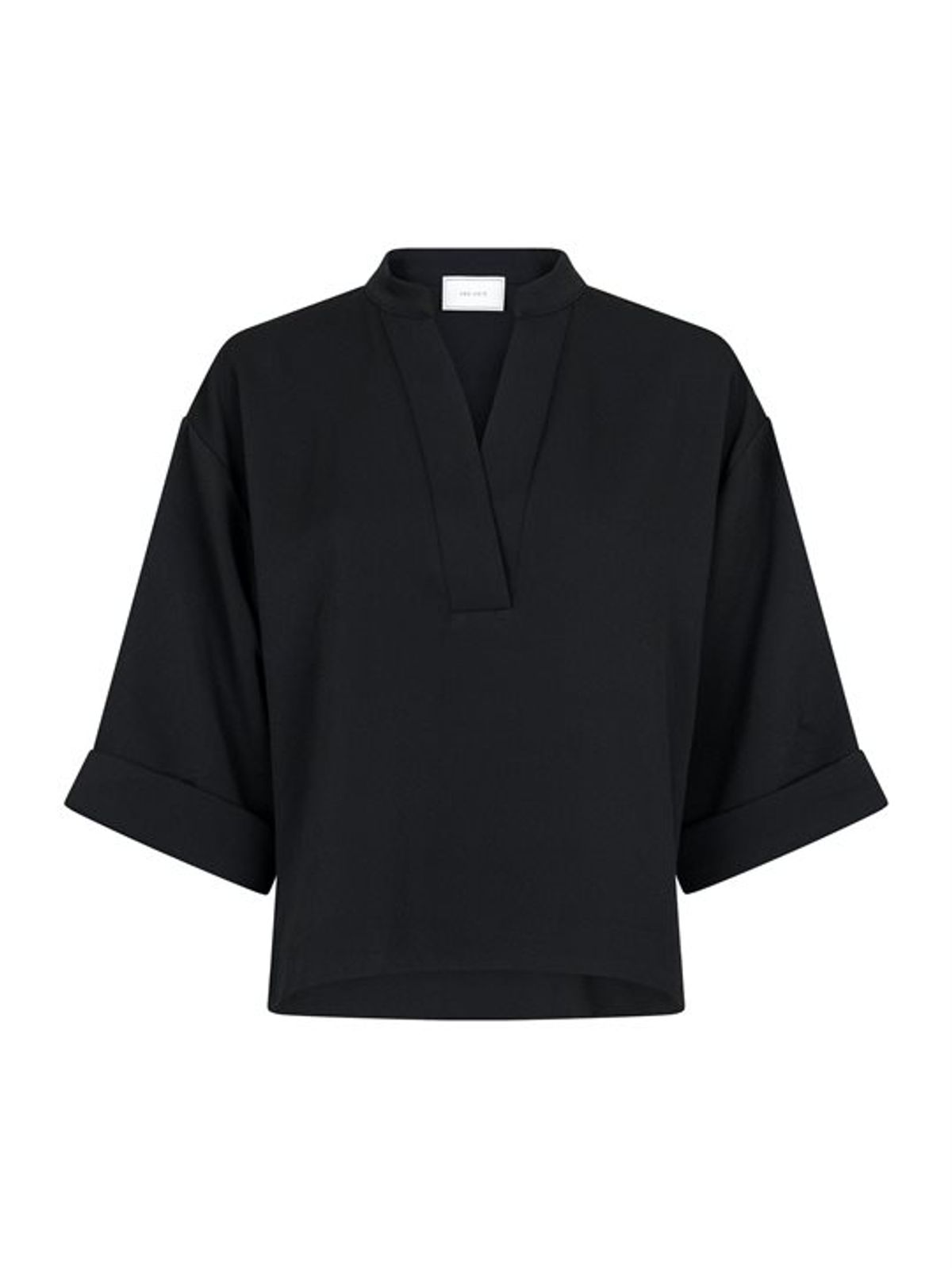 Neo Noir - Luma Crepe Blouse - Sort