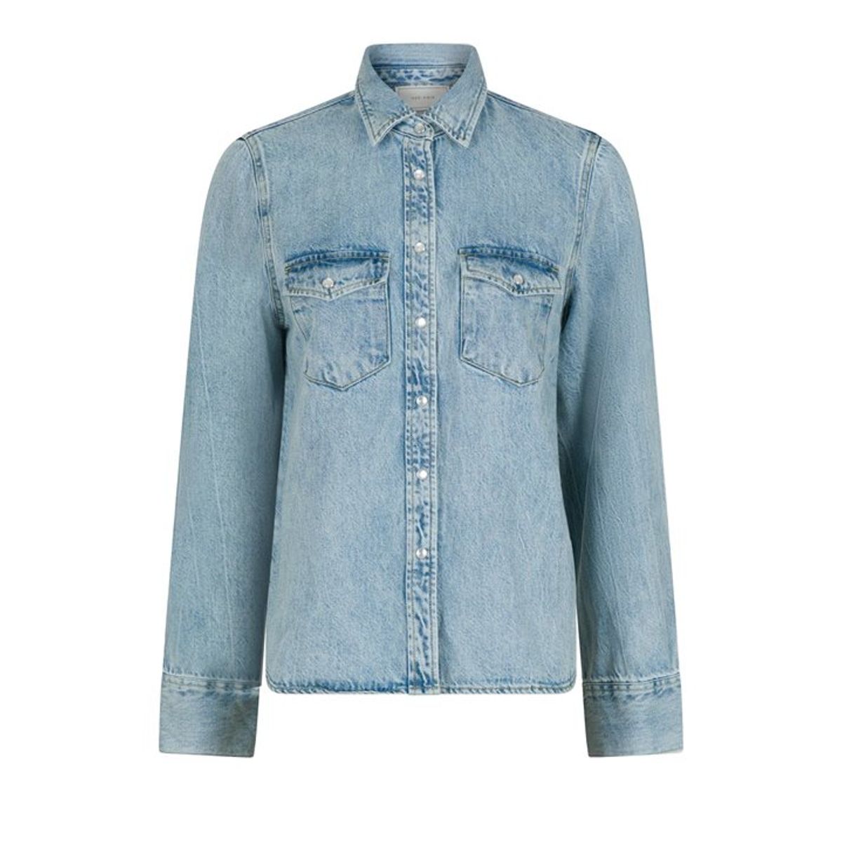 Neo Noir - Roger Denim Shirt - Smoke Blue