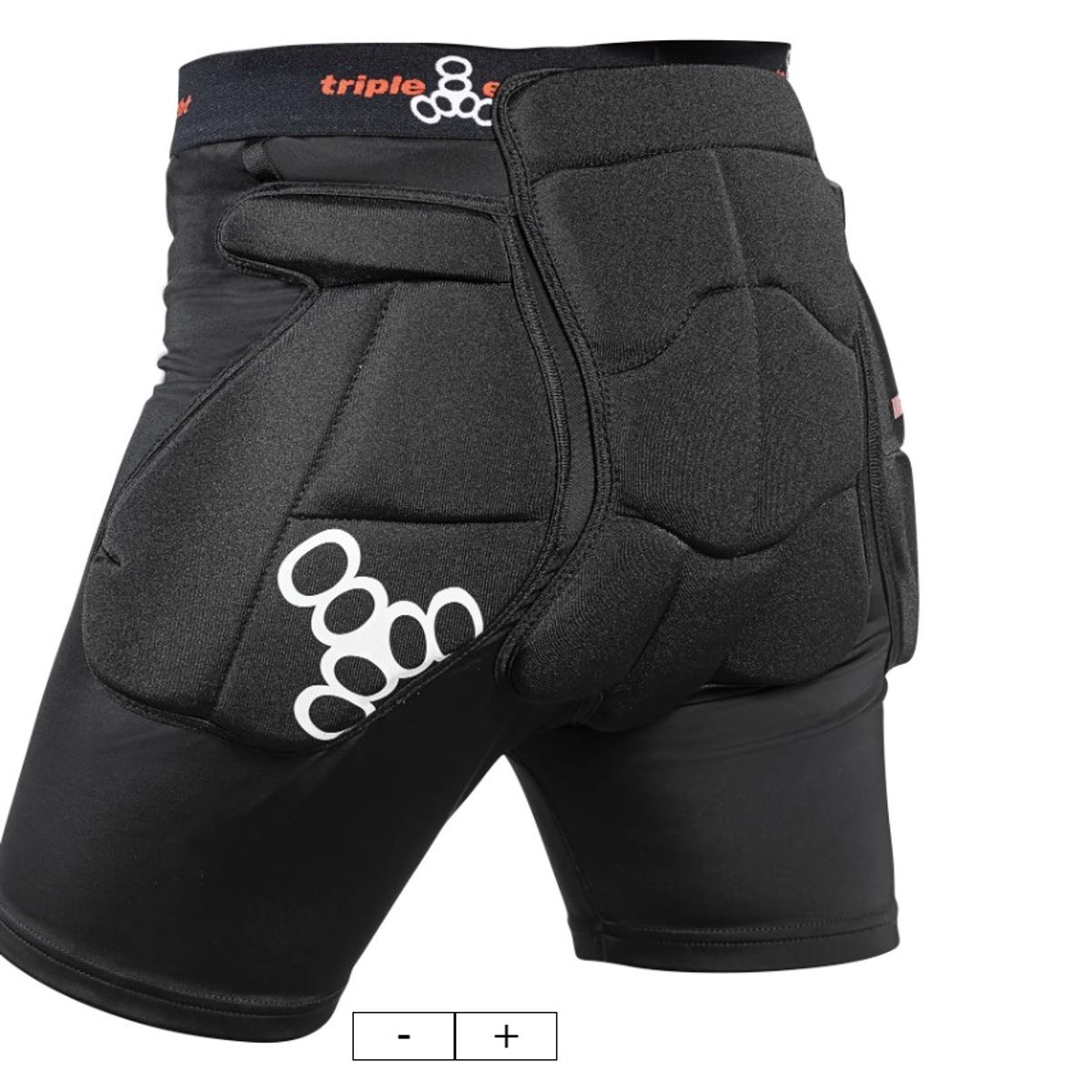 Neopren shorts med blød polstring