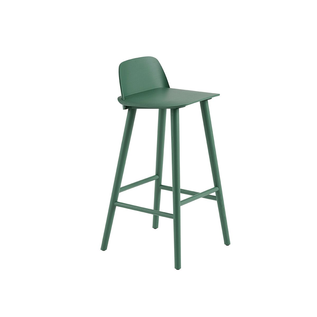 Nerd Bar Stool fra Muuto (Green)