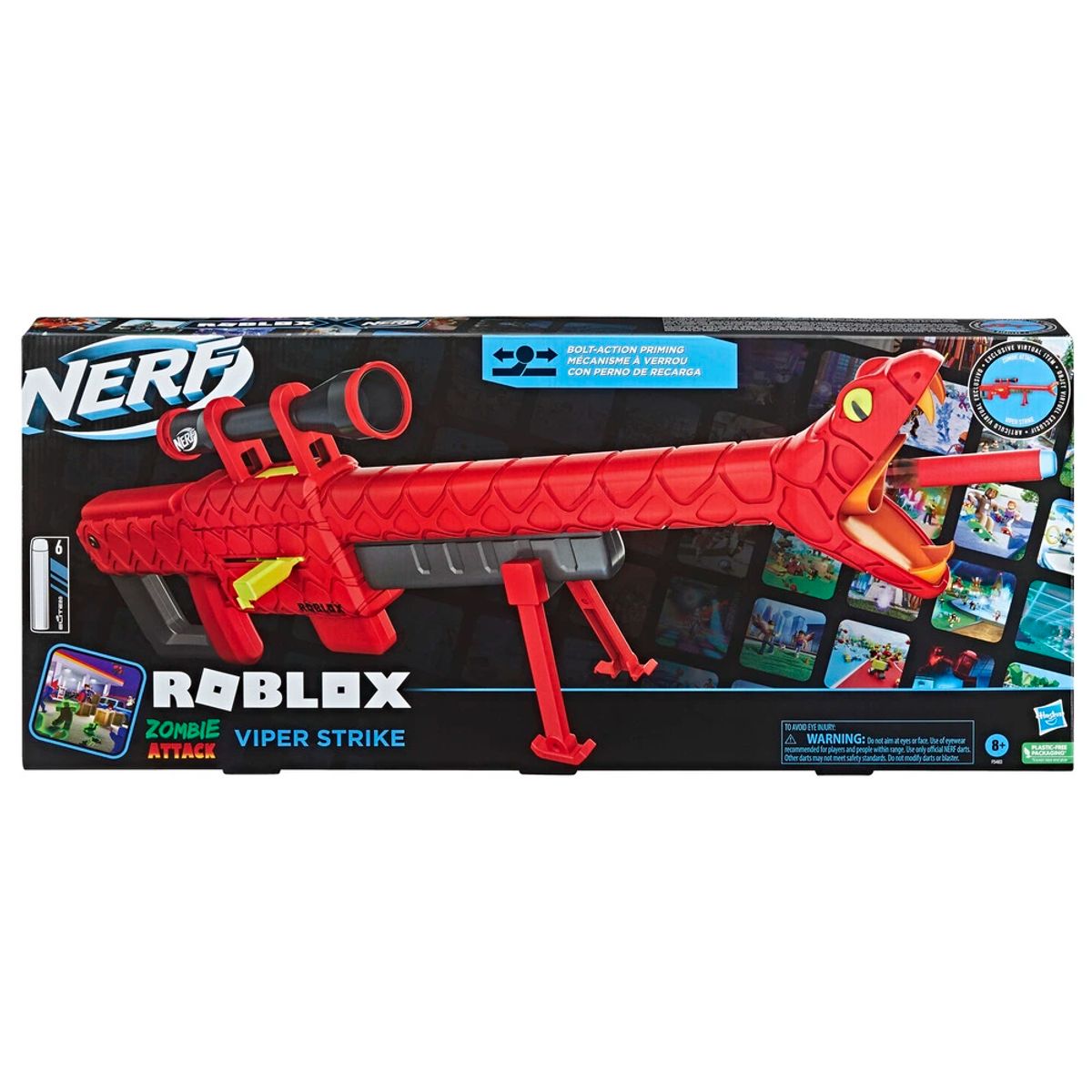 Nerf Roblox Zombie attack viper strike