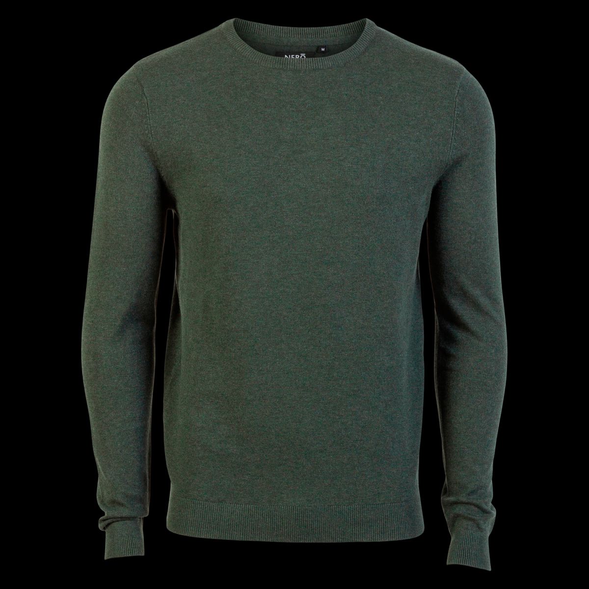 Nero Caravaggio Herre Striktrøje - Hunter Green - 3XL