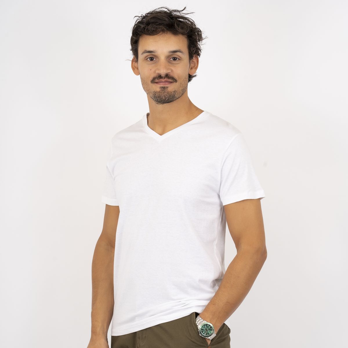 Nero Kiko Herre T-shirt - Bright White - L