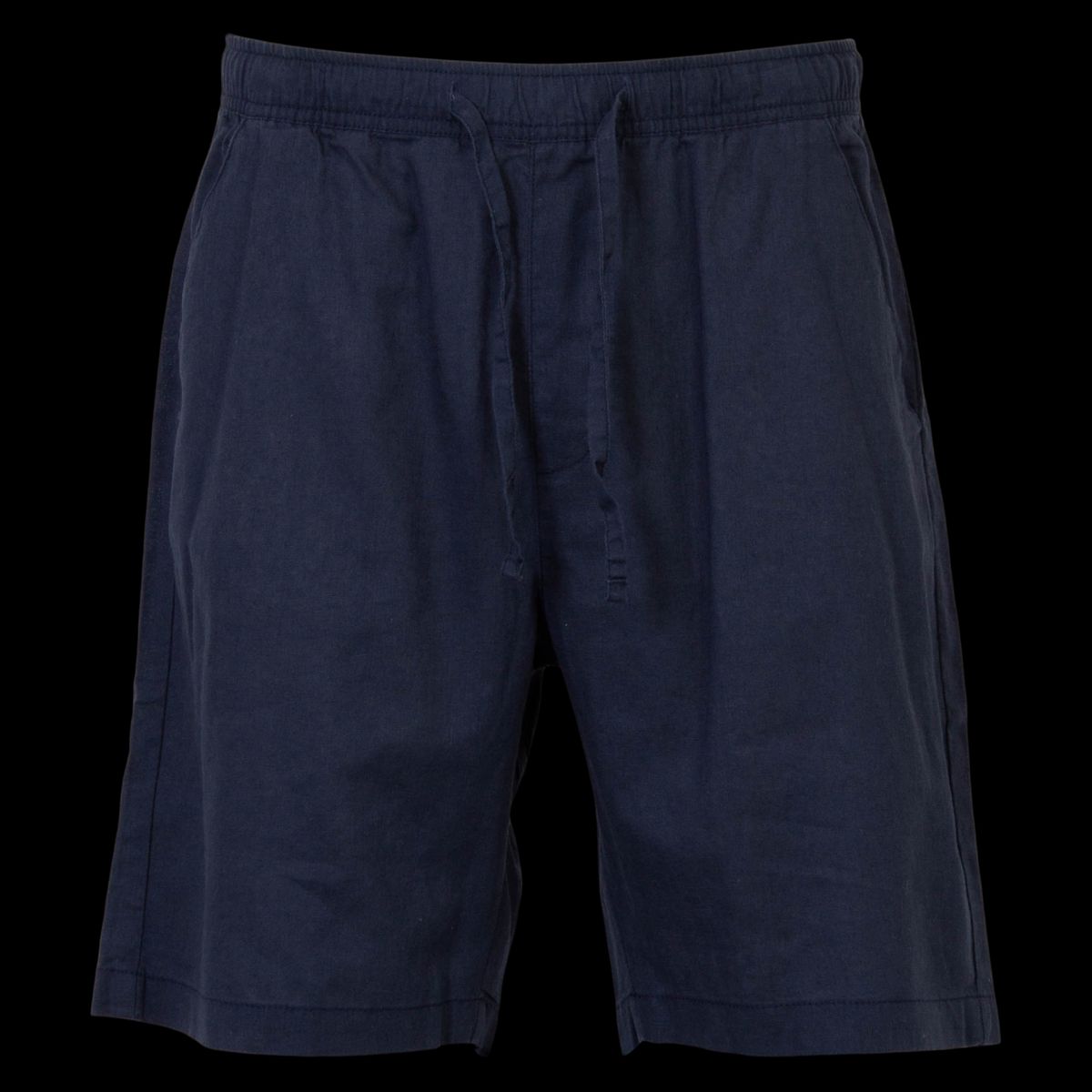 Nero Marco Herre Shorts i hørmix - Blue Nights - 2XL