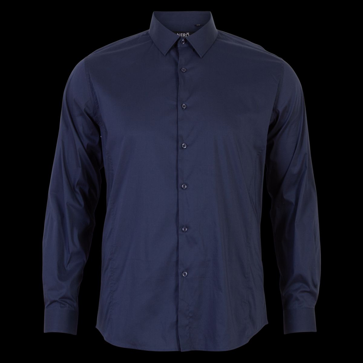 Nero Modena Herre Skjorte - Navy - 2XL