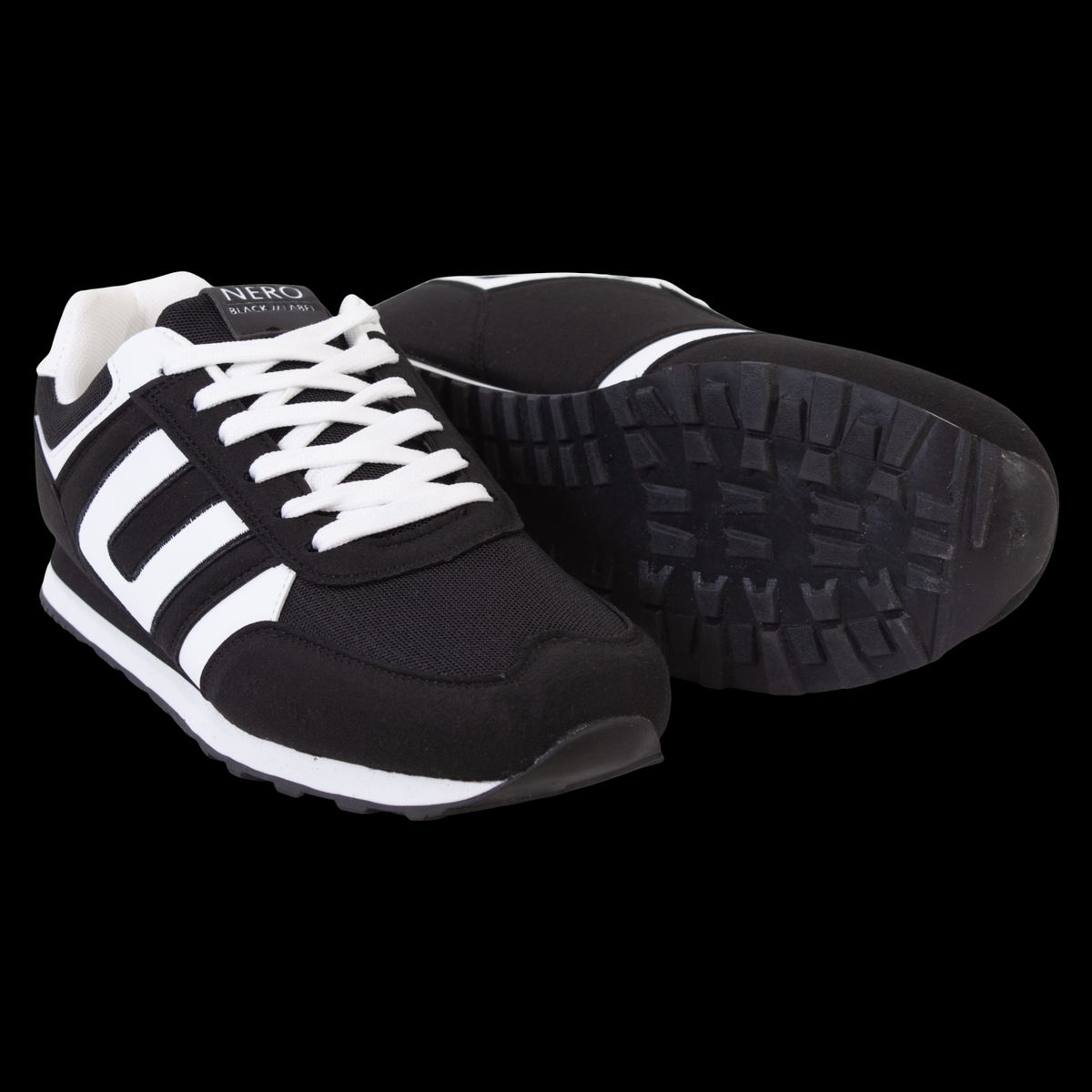 Nero Ontario Herre Sneakers - Black - 40