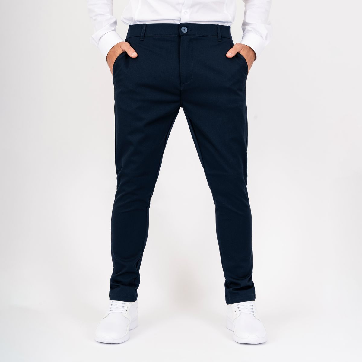 Nero Pavia Performance Herre Bukser - Navy - 26/32