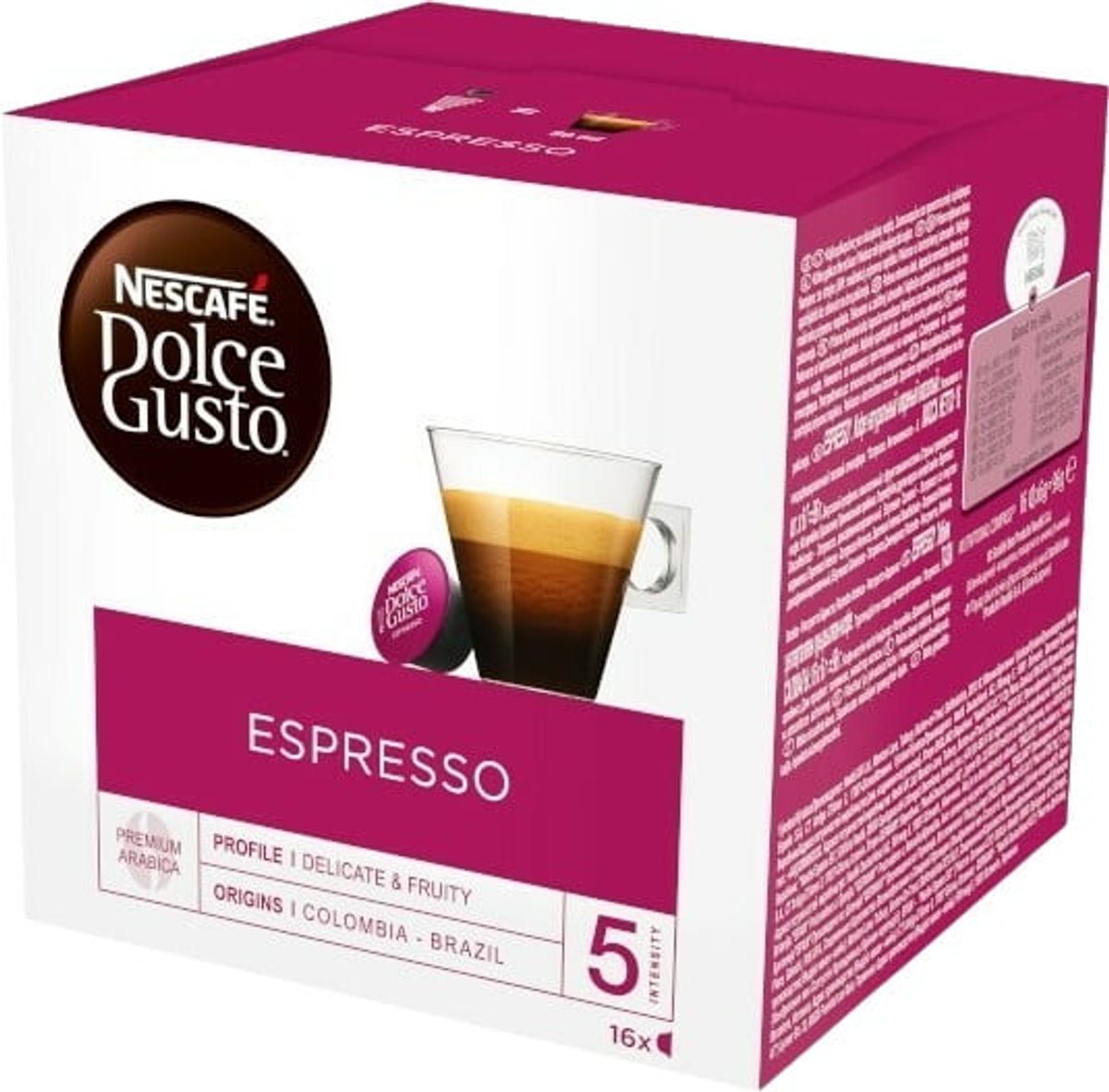 Nescafé - Espresso (16 stk) - Kapsler til Dolce Gusto