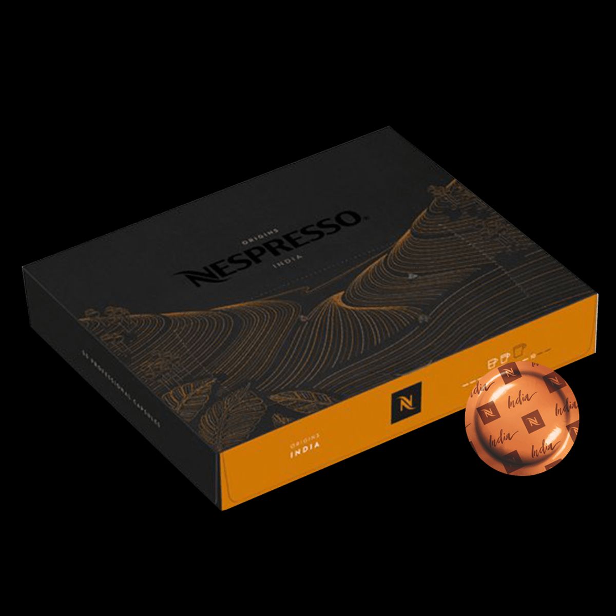 Nespresso Pro - Ristretto Origin India (50 stk) - Kapsler til Nespresso Pro