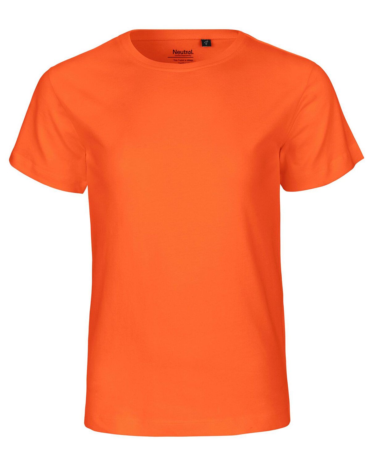 Neutral Børn T-Shirt Orange