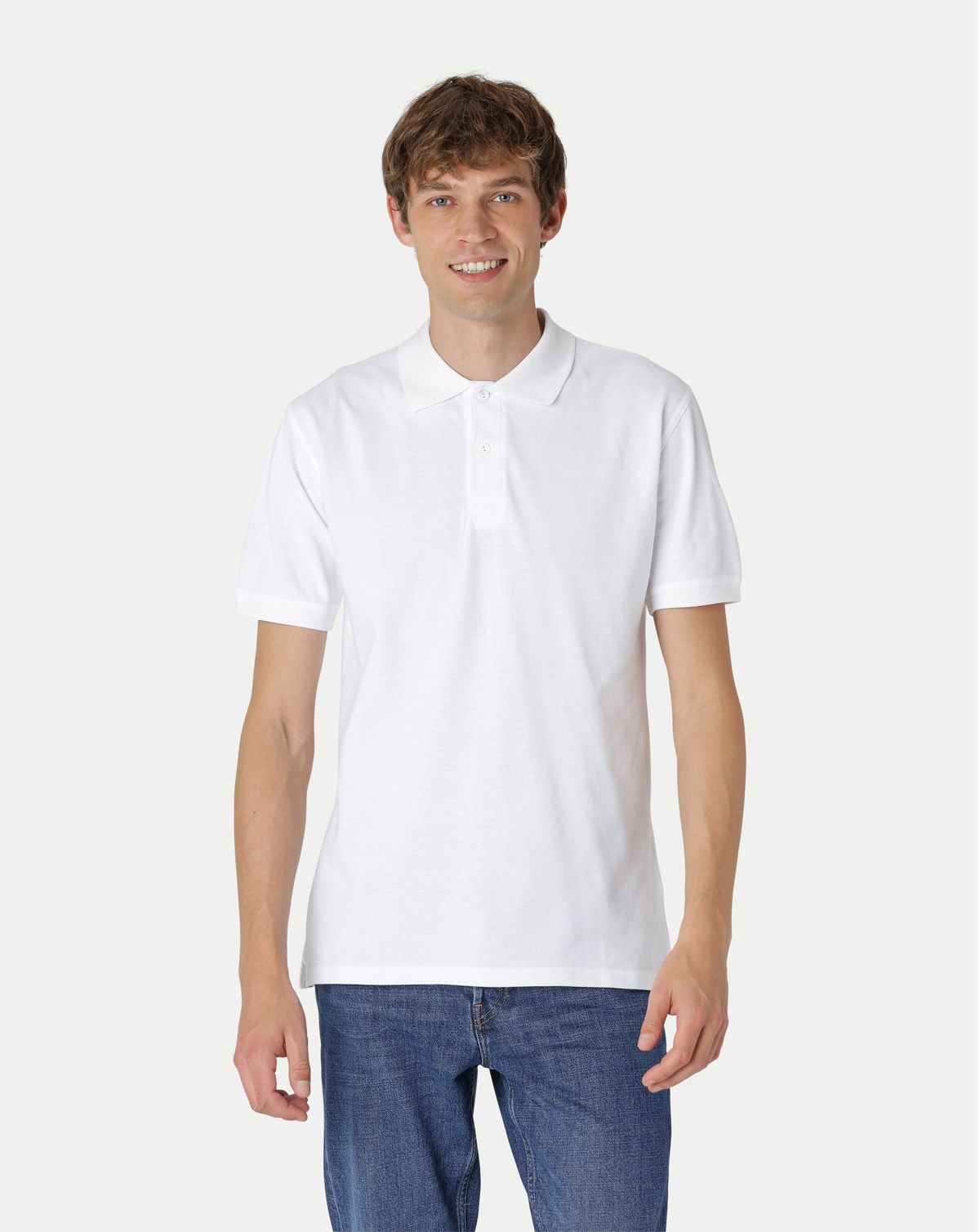 Neutral Classic Polo Trøje Hvid