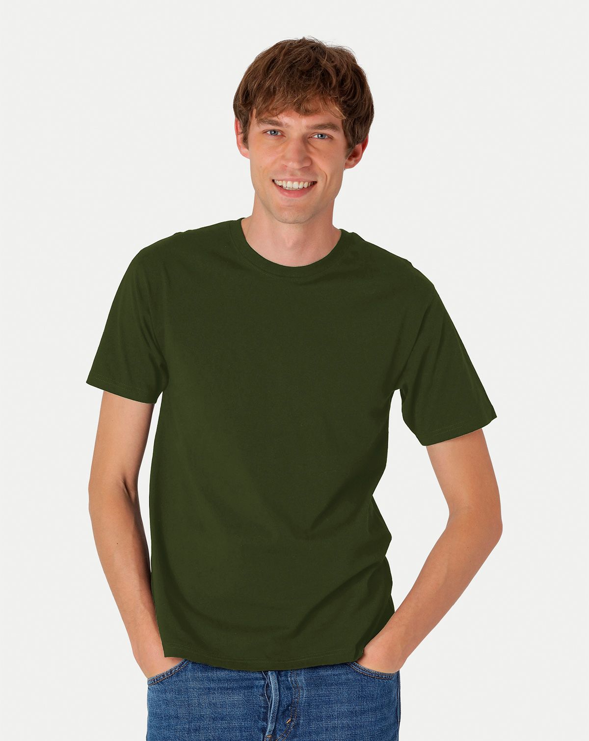 Neutral Classic T-Shirt Oliven