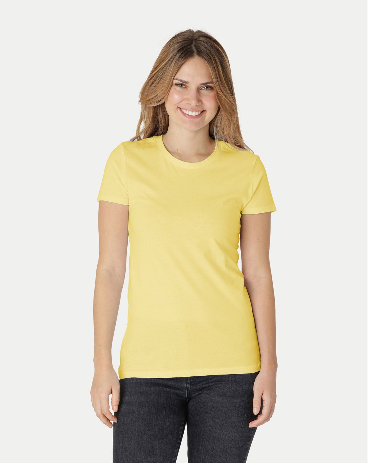 Neutral Dame Fitted T-Shirt Safety Gul