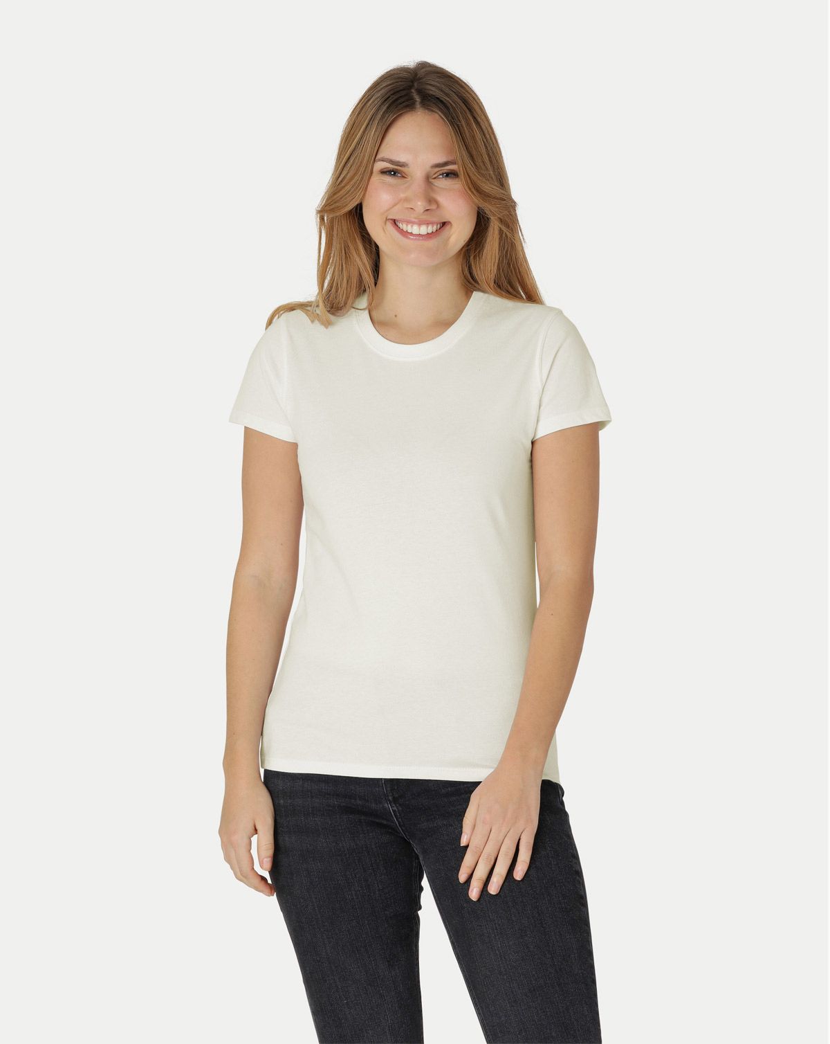 Neutral Dame Klassisk T-Shirt Nature