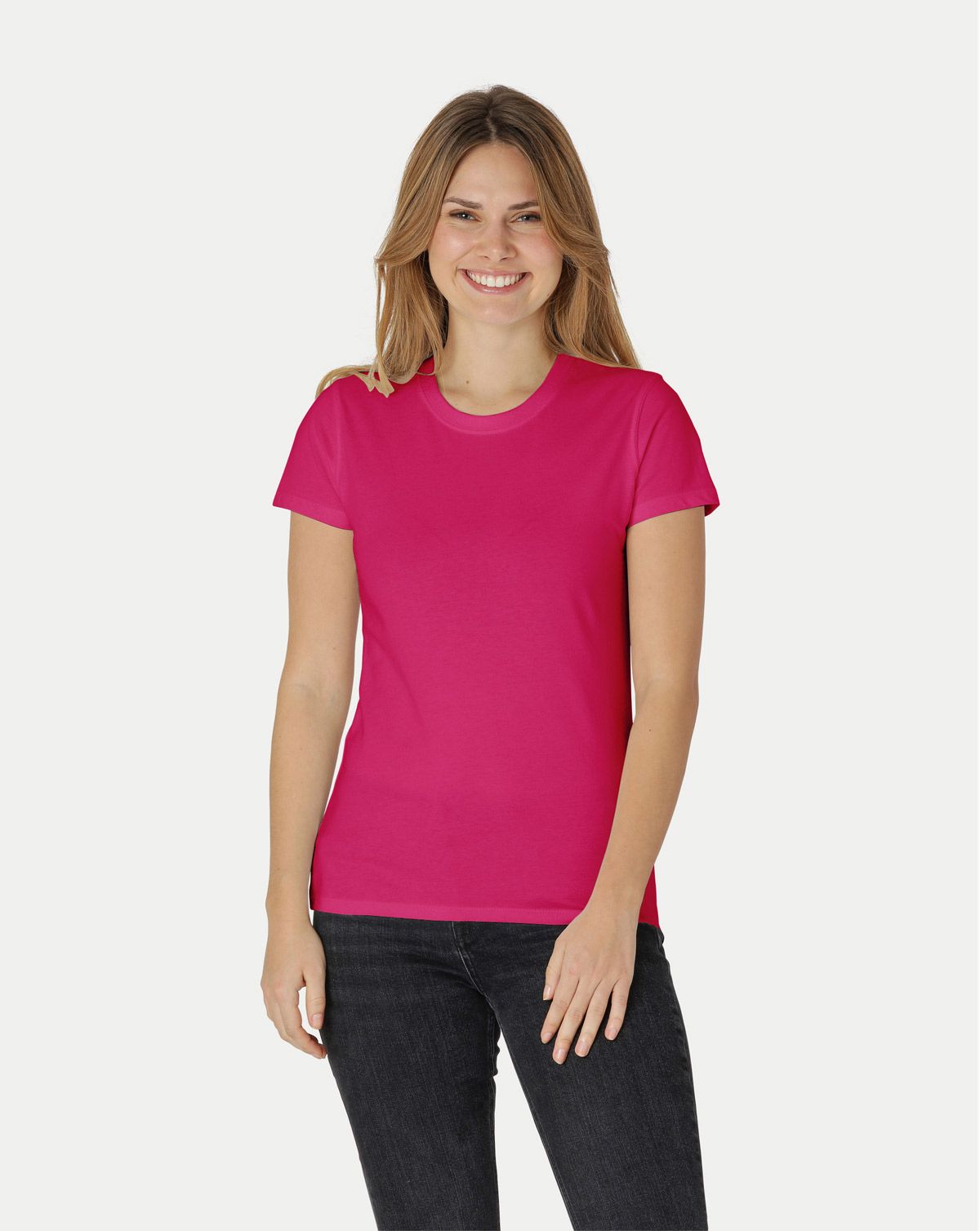 Neutral Dame Klassisk T-Shirt Pink