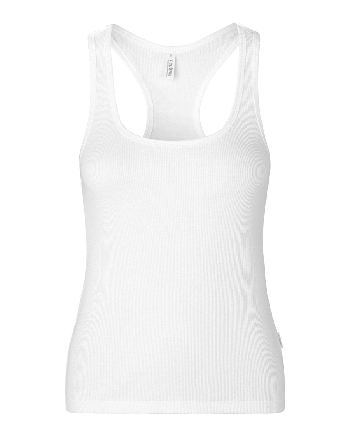 Neutral Dame Wrestler Top Hvid