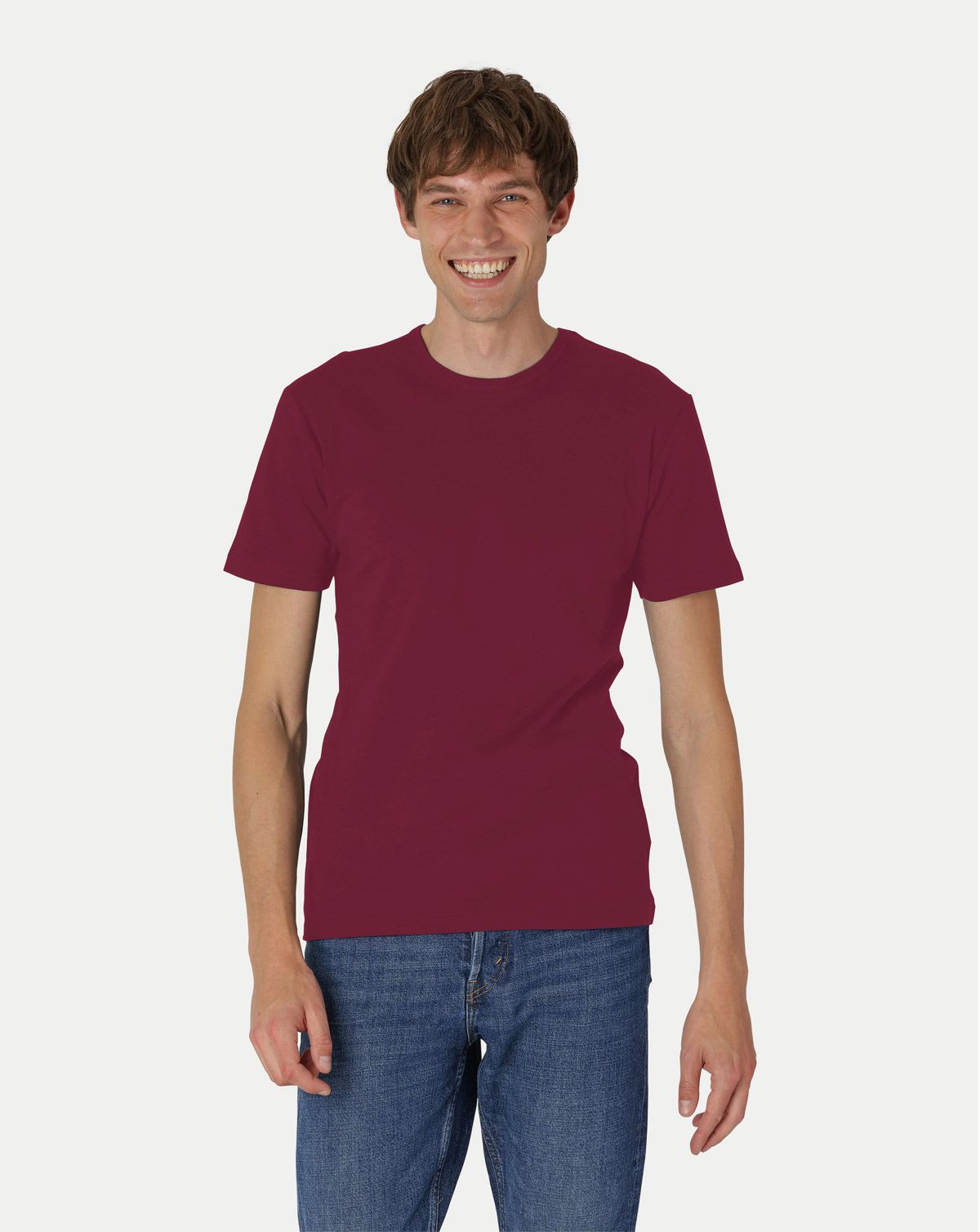 Neutral Interlock T-Shirt Bordeaux