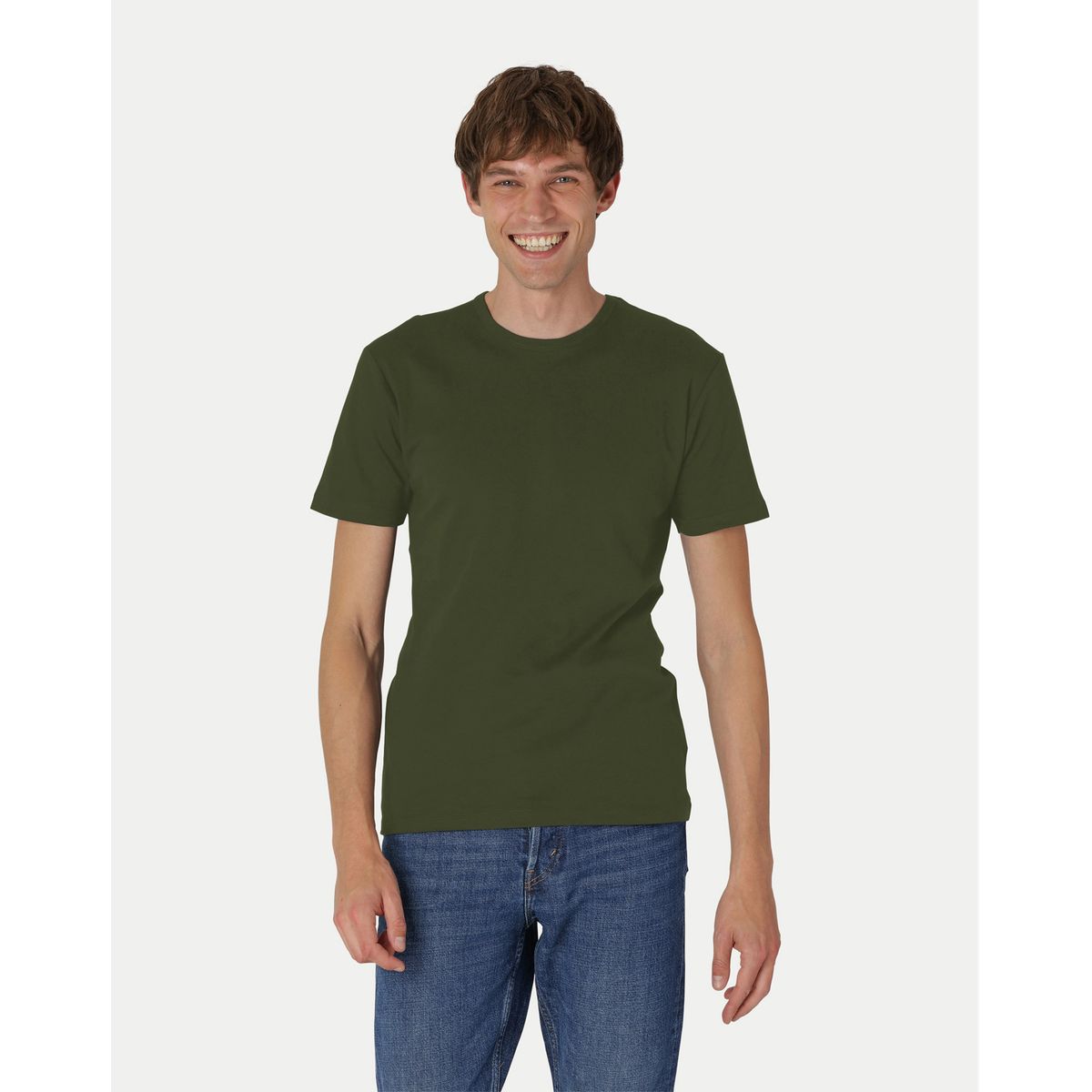 Neutral Interlock T-Shirt Oliven