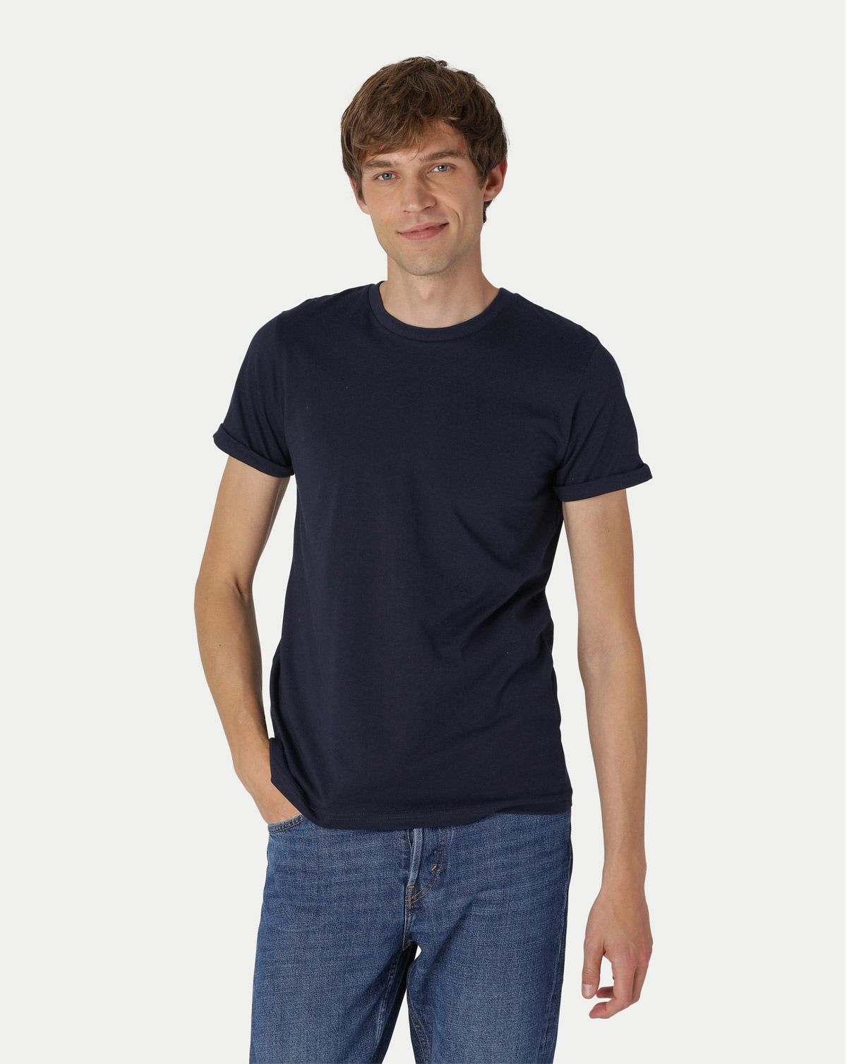 Neutral Roll Up Sleeve T-Shirt Navy