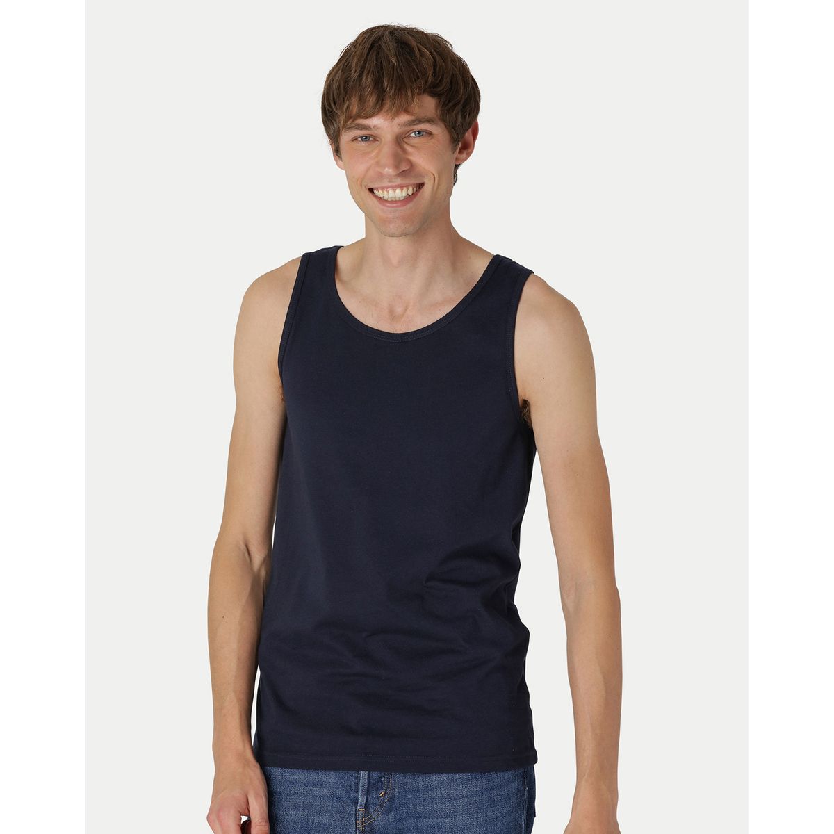 Neutral Tank Top Navy