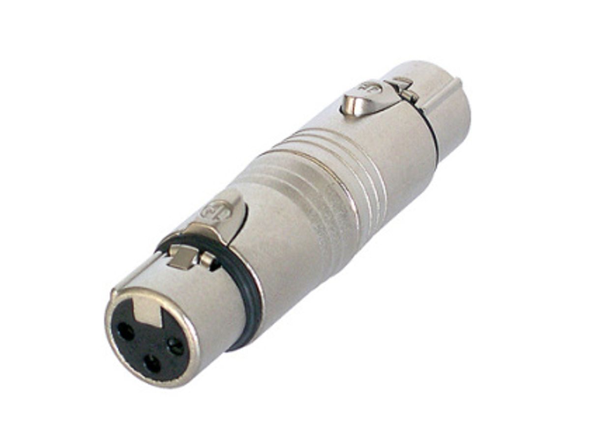 Neutrik Adapter Stik XLR Hun til XLR Hun