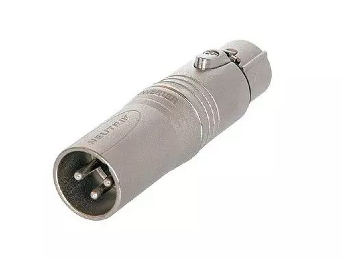 Neutrik NA3M5F XLR Adaptor - 3P Han -> 5P Hun