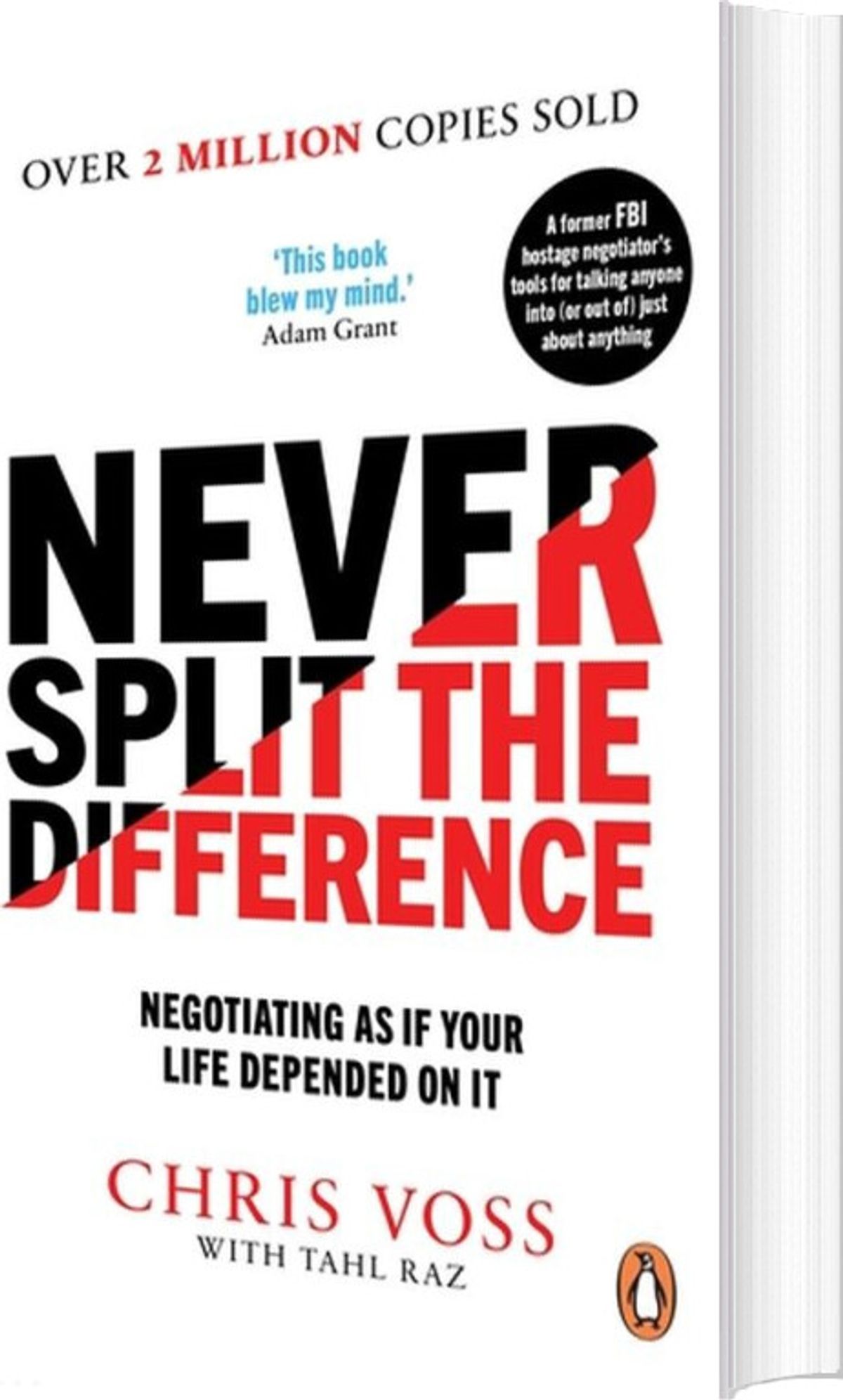 Never Split The Difference - Chris Voss - English Book