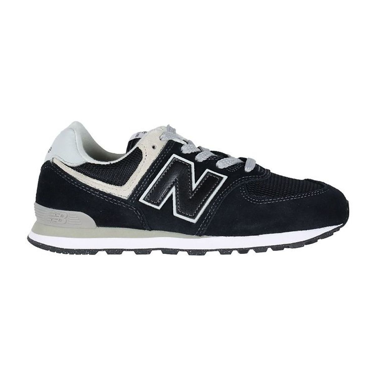 New Balance Sko - 574 - Sort/Hvid