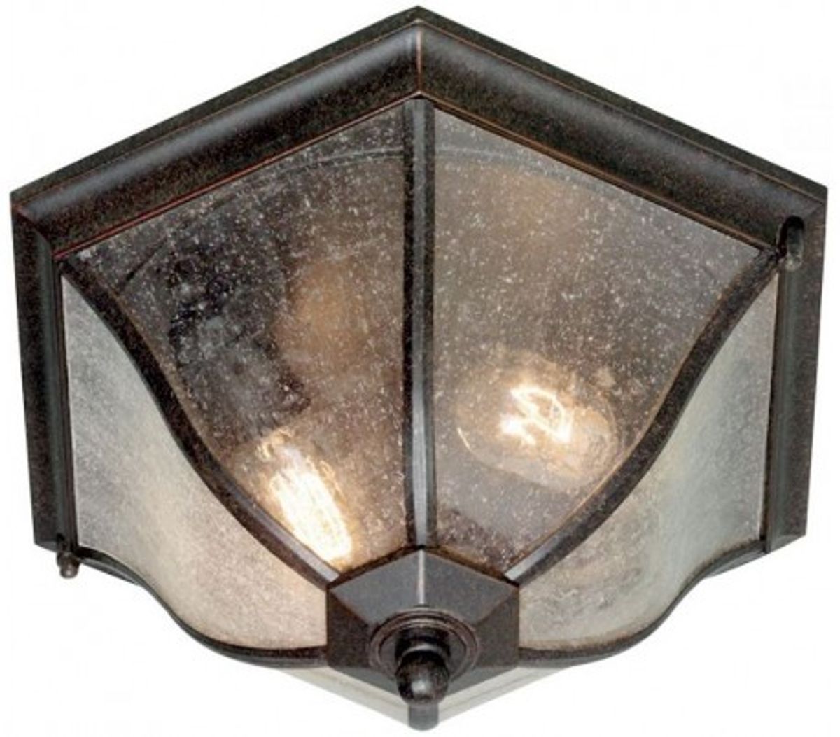 New England Loftlampe Ø36 cm 2 x E27 - Patineret bronze