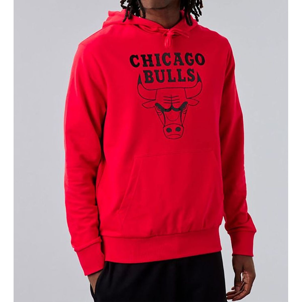 New Era Hættetrøje - Chicago Bulls - Rød