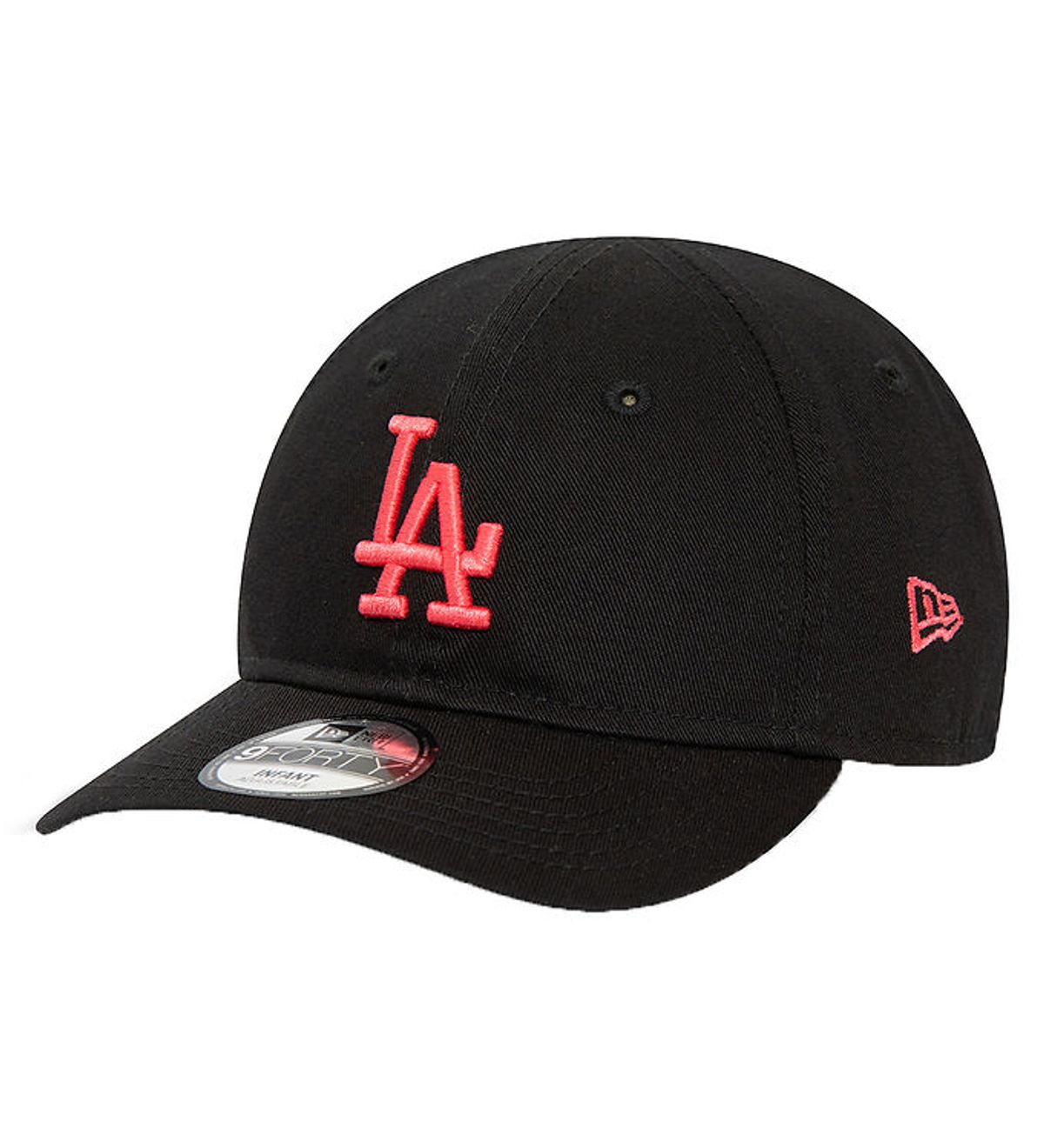 New Era Kasket - 9Forty - Dodgers - Sort/Rød