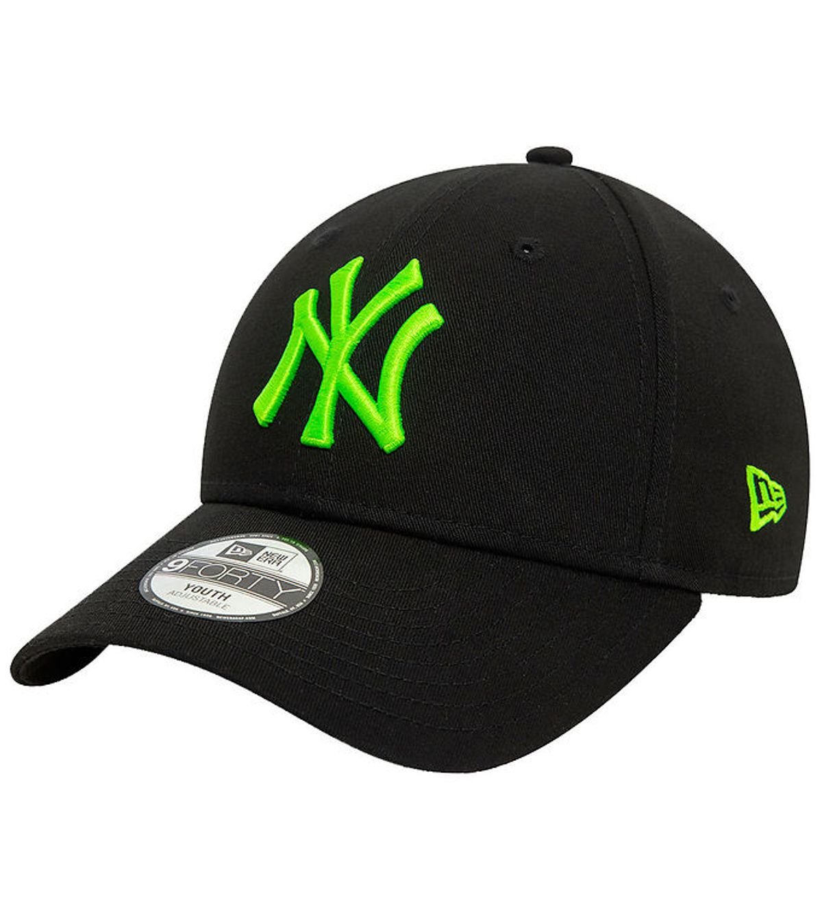 New Era Kasket - 9Forty - New York Yankees - Neon - Sort/Grøn