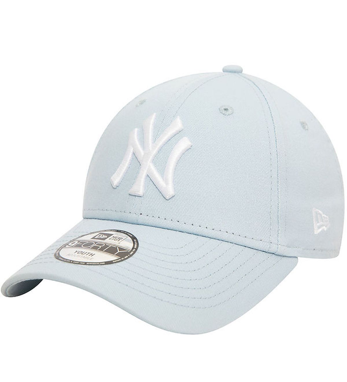 New Era Kasket - 9Forty - New York Yankees - Pastel Blå/Hvid