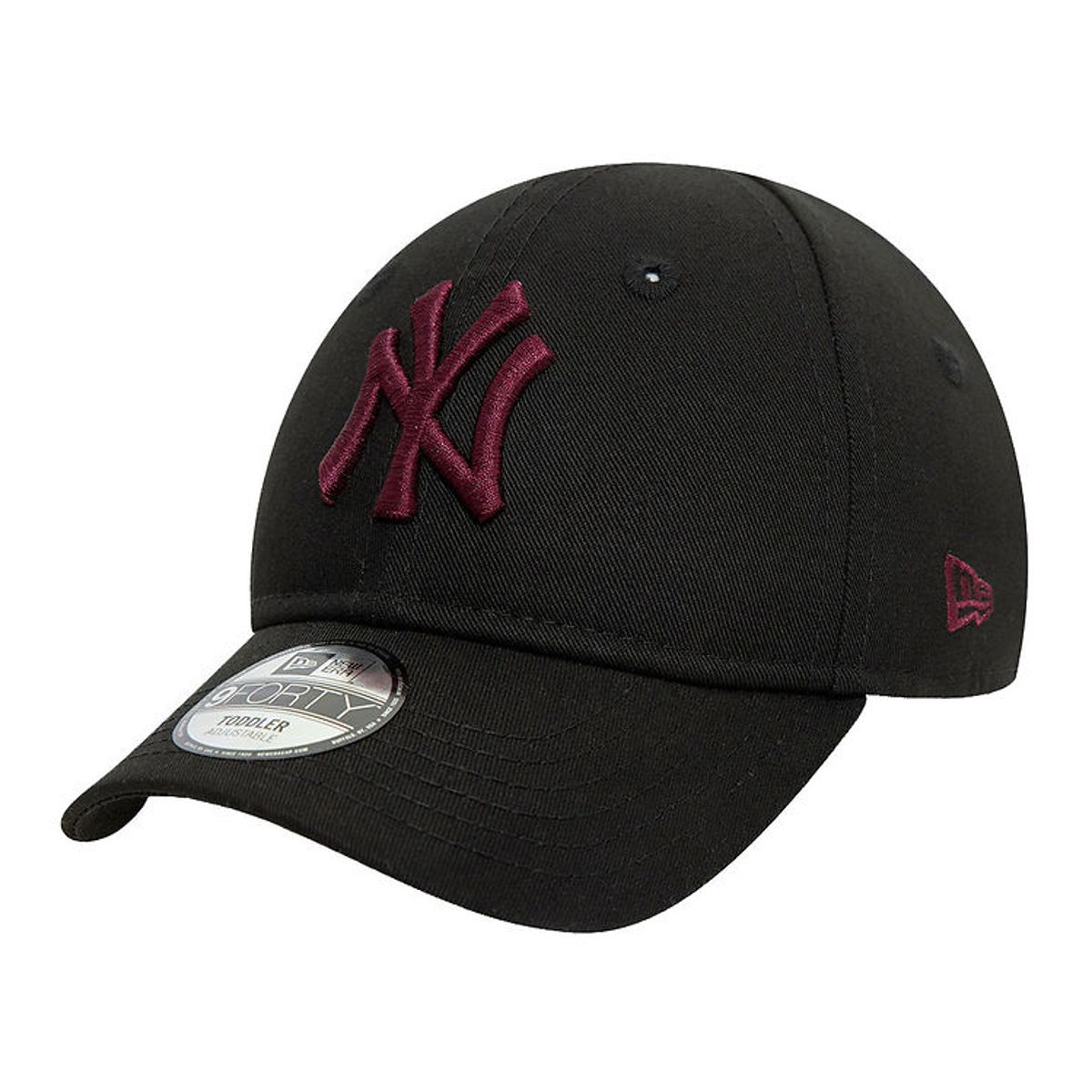 New Era Kasket - 9Forty - New York Yankees - Sort/Lilla