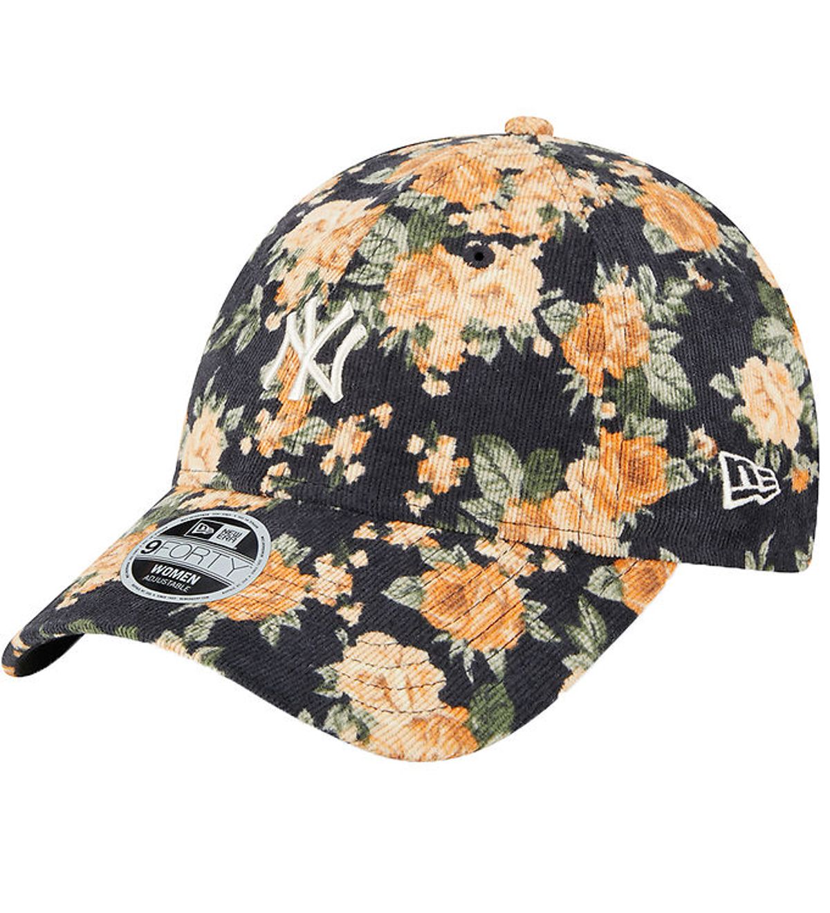 New Era Kasket - Fløjl - 9Forty - New York Yankees - Floral - Na