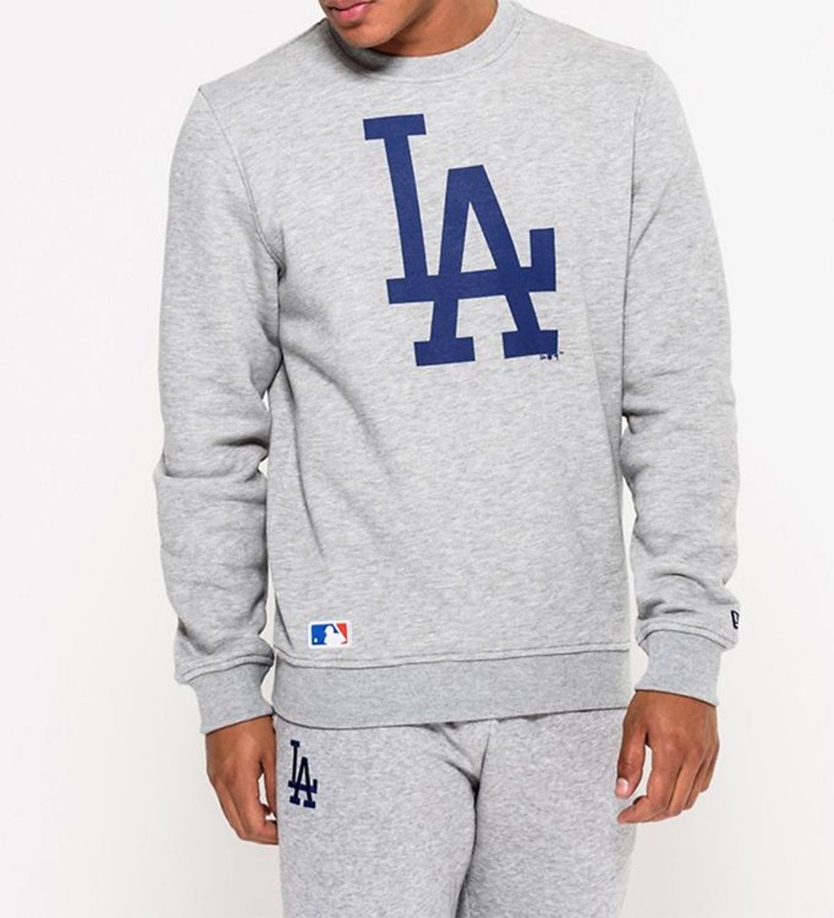 New Era Sweatshirt - Dodgers - Grå