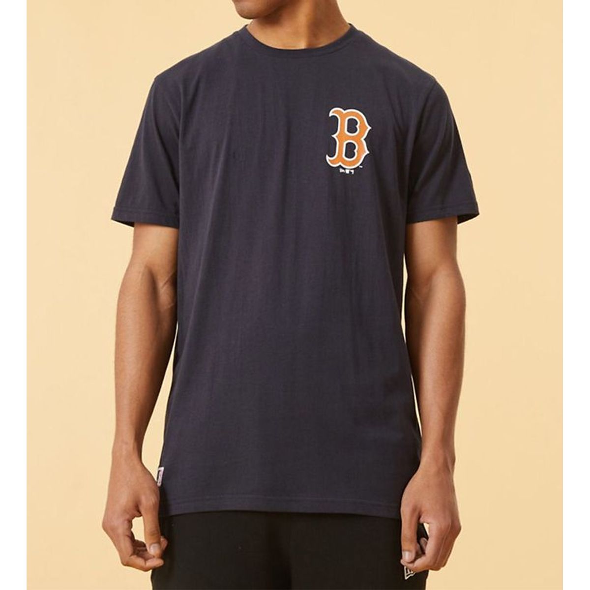 New Era T-shirt - Boston Red - Sort