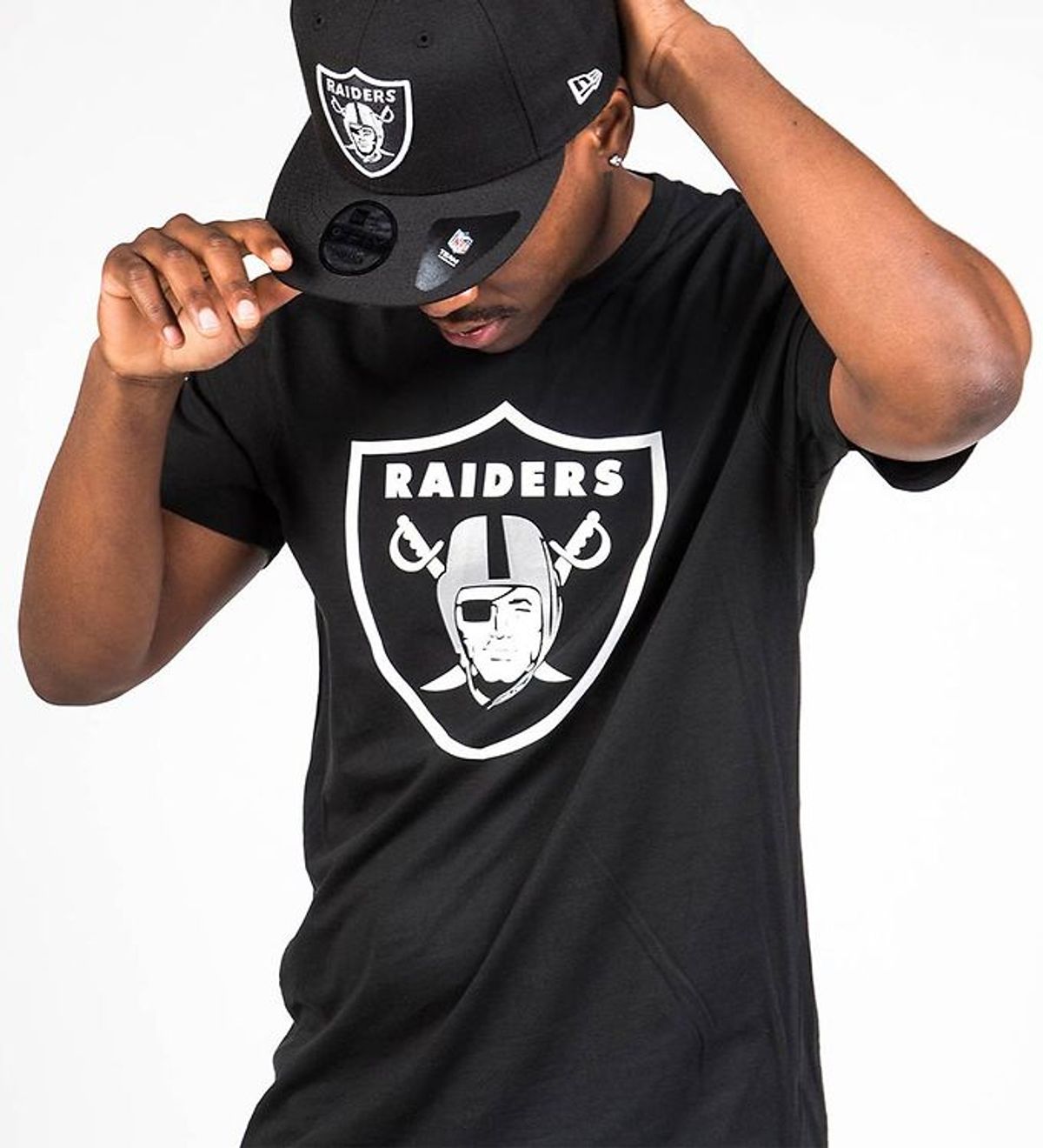 New Era T-shirt - Raiders - Sort