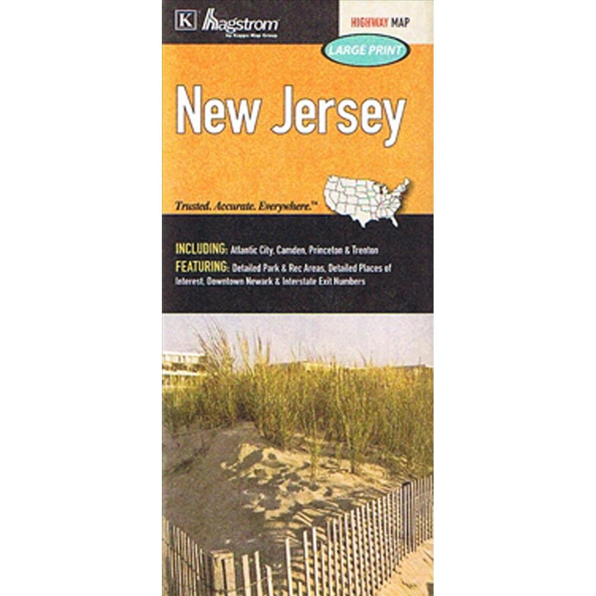 New Jersey - Kappamap - English Book