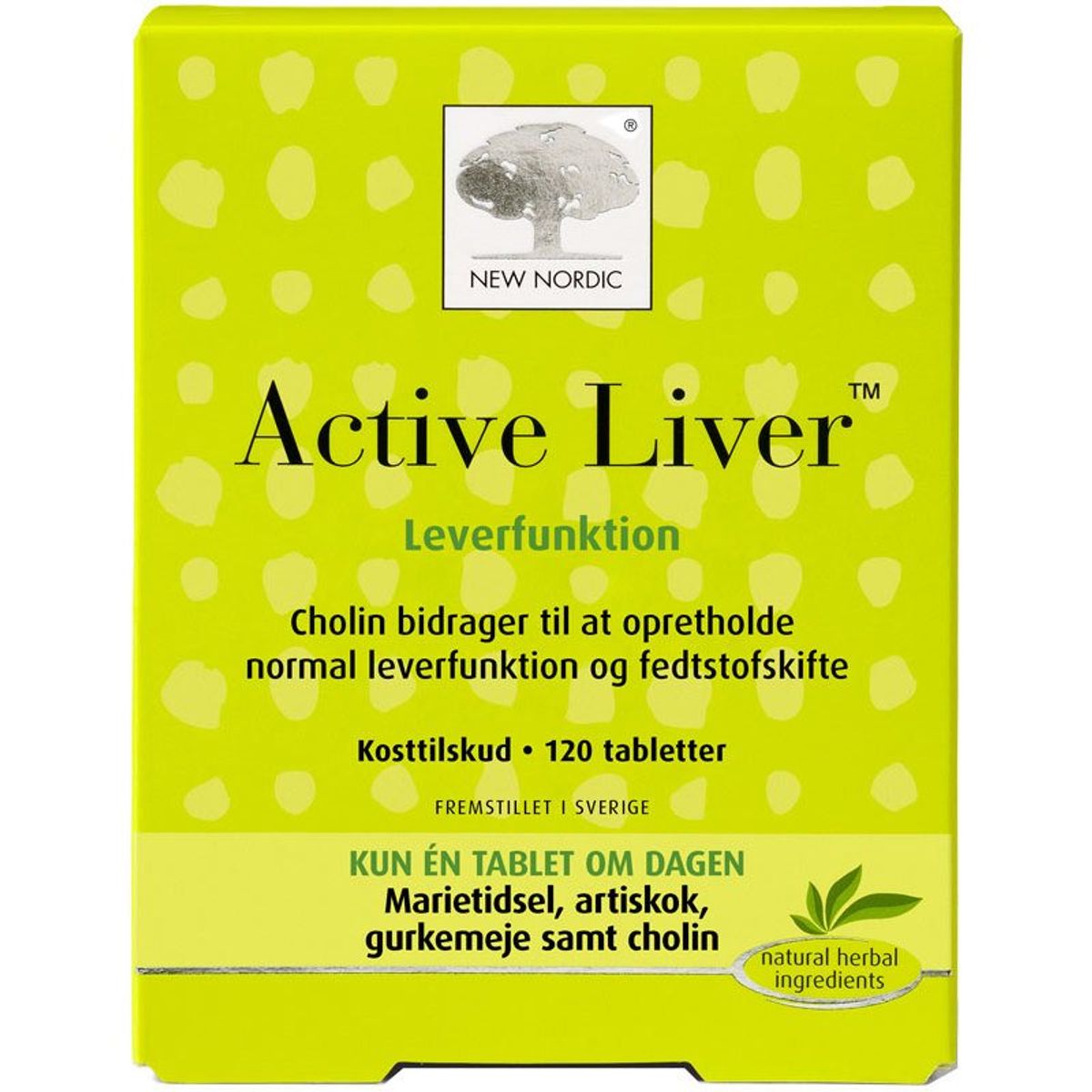 New Nordic Active Liver 120 Pieces