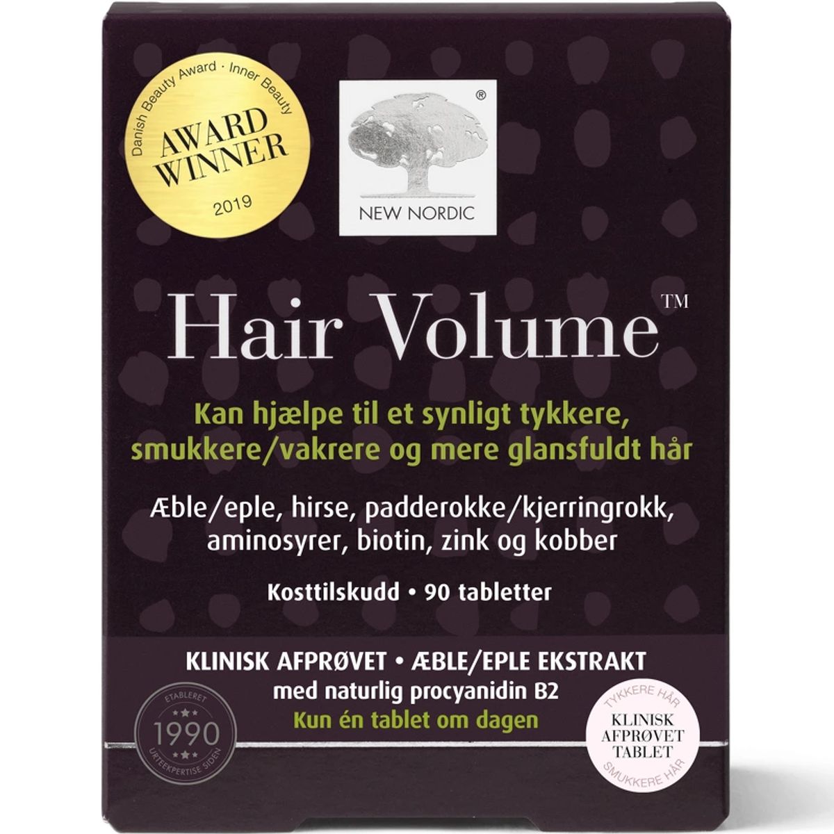 New Nordic Hair Volume 90 Pieces