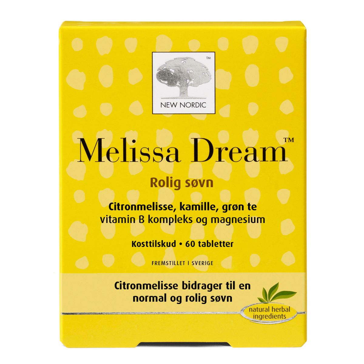 New Nordic Melissa Dream &bull; 60 tabl.