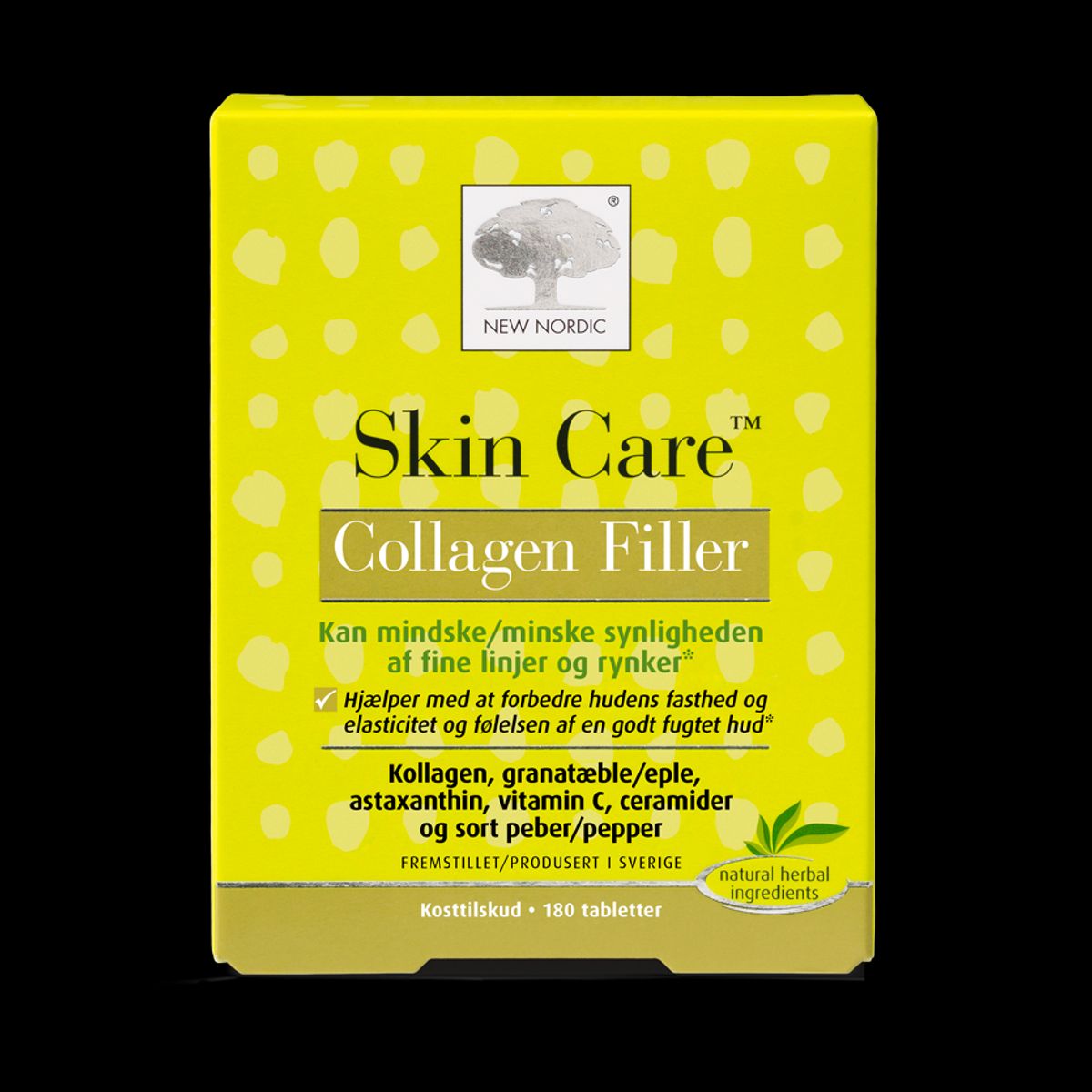 New Nordic Skin Care Collagen Filler 180 tabl.