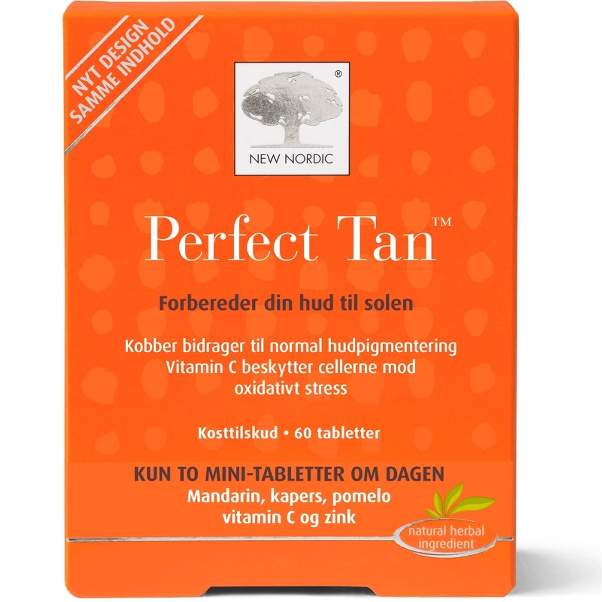 New Nordic Skin Care Perfect Tan 60 Pieces