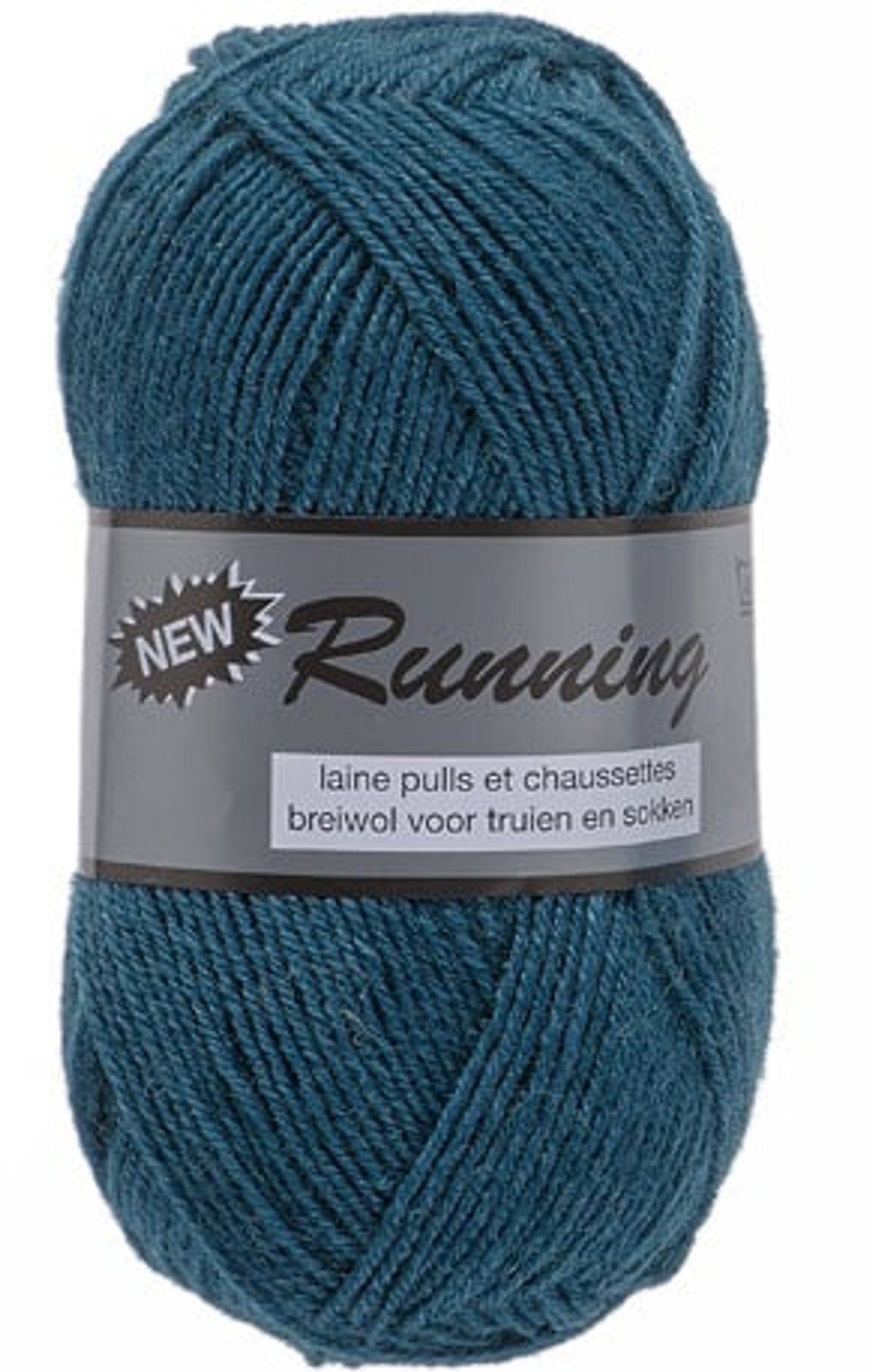 New Running fra Lammy Yarns i mange farver - petroleumsgrøn - 25% Polyamid, 75% Uld